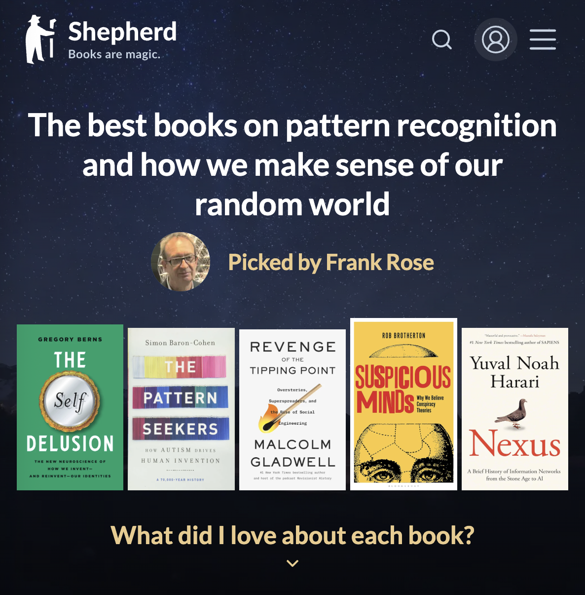 The Best Books on Pattern Recognition